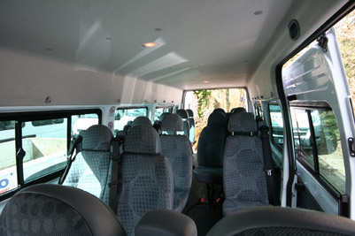 Minibus hire Exeter